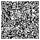 QR code with K De Jonge contacts