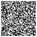 QR code with P & J Electronics contacts