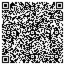 QR code with P R Inc contacts