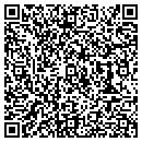 QR code with H T Erectors contacts