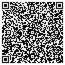 QR code with E & D Excavating contacts