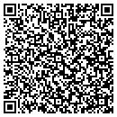 QR code with B & B Party Store contacts