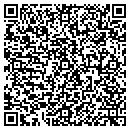 QR code with R & E Concrete contacts