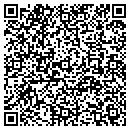 QR code with C & B Lawn contacts