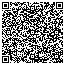 QR code with P W Vinton contacts