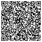 QR code with P M Small Engine Service contacts