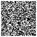 QR code with K W E B contacts