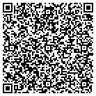 QR code with K & M Plastering and Drywall contacts
