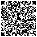 QR code with H & D Landscaping contacts