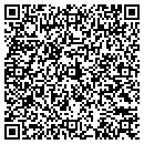 QR code with H & B Machine contacts