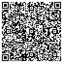 QR code with B & R Greden contacts