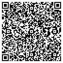 QR code with B J Cleaners contacts