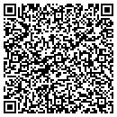 QR code with B & J Golf contacts
