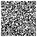 QR code with P & L Farm contacts