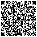 QR code with M J Saloon contacts