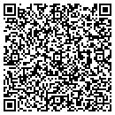 QR code with H & L Siding contacts