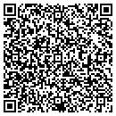 QR code with B & M Service Center contacts
