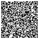 QR code with B JS Salon contacts