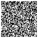 QR code with P J Excavating contacts