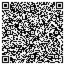 QR code with B and K Vending contacts