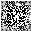 QR code with B & R Flower Farm contacts