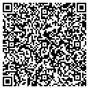 QR code with K D Graphics contacts