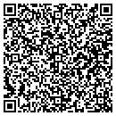 QR code with E & H Custom Builders Inc contacts