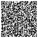 QR code with P A Clark contacts