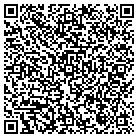 QR code with C & B Excavating & Sewer Inc contacts