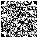 QR code with H & C Sheetrocking contacts