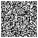 QR code with M J Trucking contacts