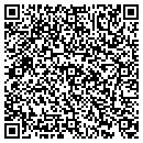 QR code with H & H Tree Service Inc contacts