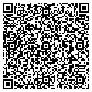 QR code with C & J Siding contacts