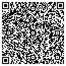 QR code with B & M Siding contacts