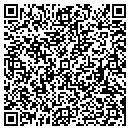 QR code with C & B Pizza contacts