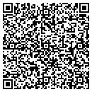 QR code with H T Gutters contacts