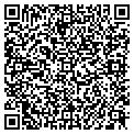 QR code with R S I S contacts