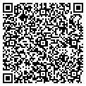 QR code with B S West contacts