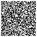QR code with B & B Mowing contacts