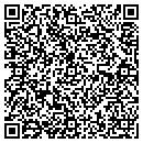 QR code with P T Construction contacts