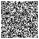 QR code with B & G Excavating Inc contacts