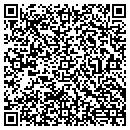 QR code with V & M Grocery & Locker contacts