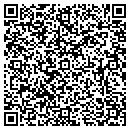 QR code with H Lindegren contacts