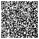 QR code with E & A Enterprise contacts