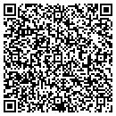QR code with B & M Service Center contacts