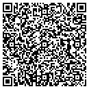 QR code with F & R Floral contacts
