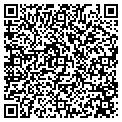 QR code with F George contacts