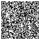 QR code with B & R Blacktop contacts