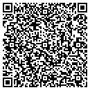 QR code with K Hutchins contacts