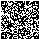 QR code with T & E Tow A Biff contacts